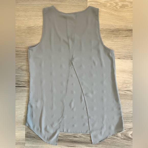 Express Gray Split Back Tank with Rhinestones - Size XS - Picture 3 of 6